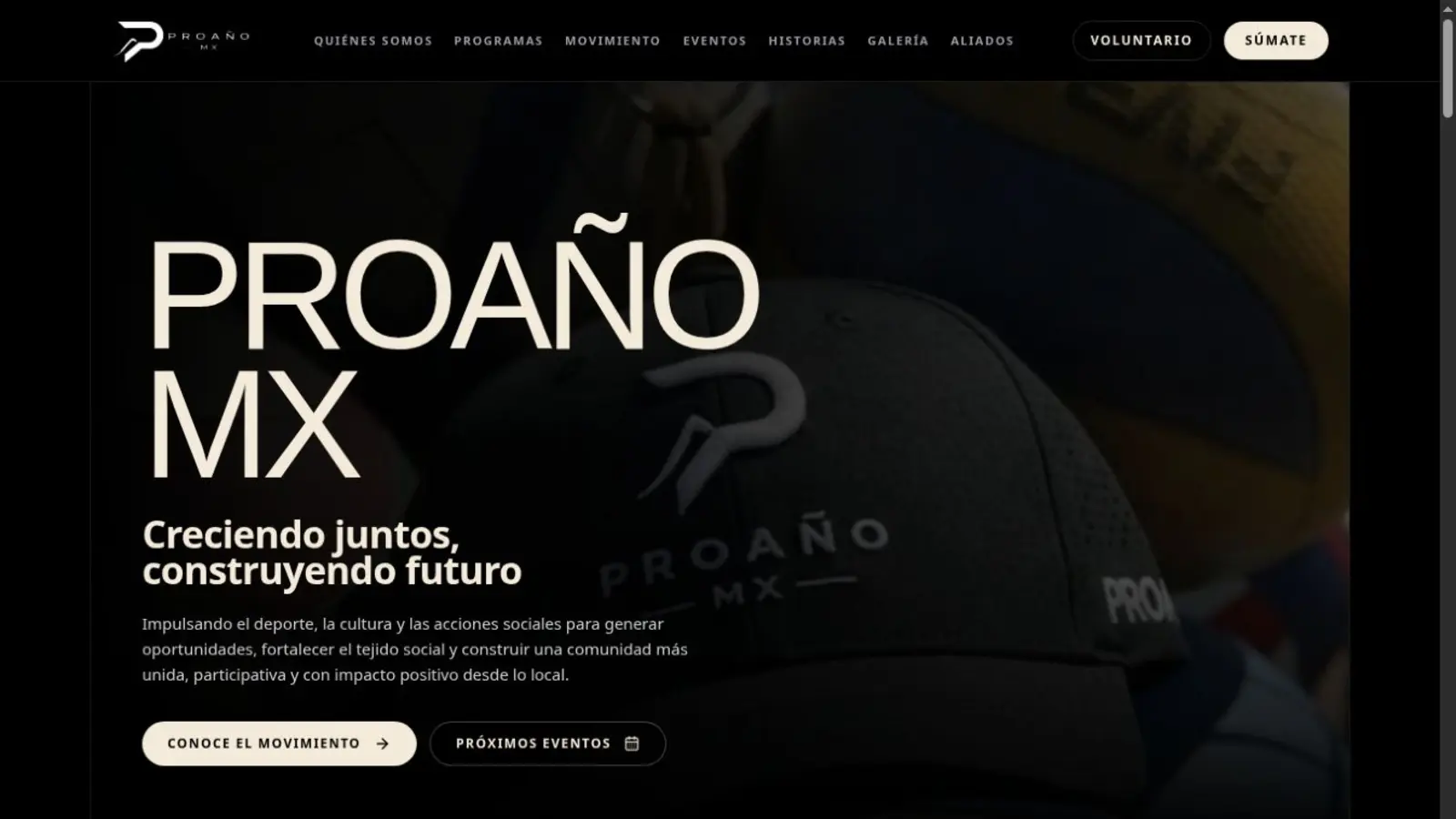 Proaño MX en funcionamiento